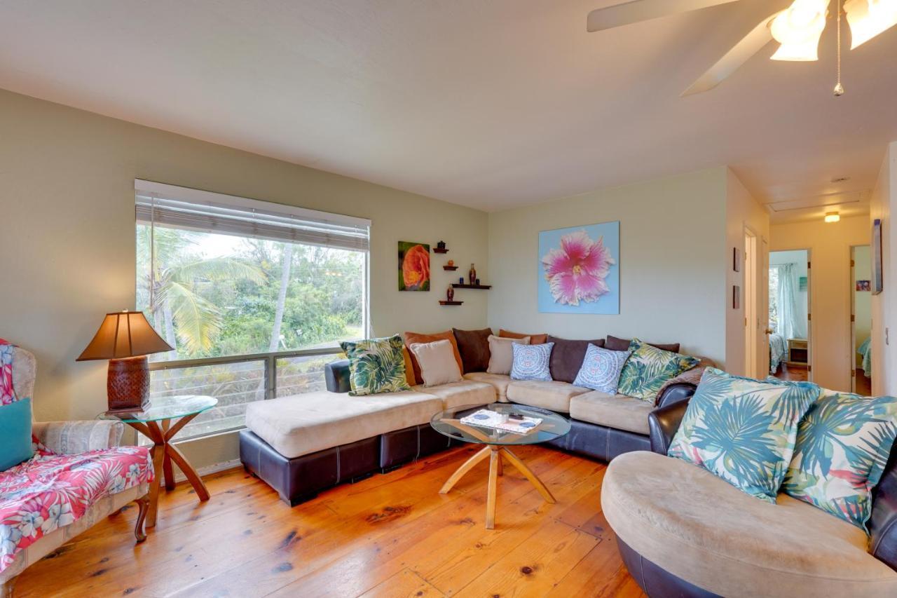 Breezy Kailua-Kona Bungalow With Lanai And Ocean View! Ngoại thất bức ảnh