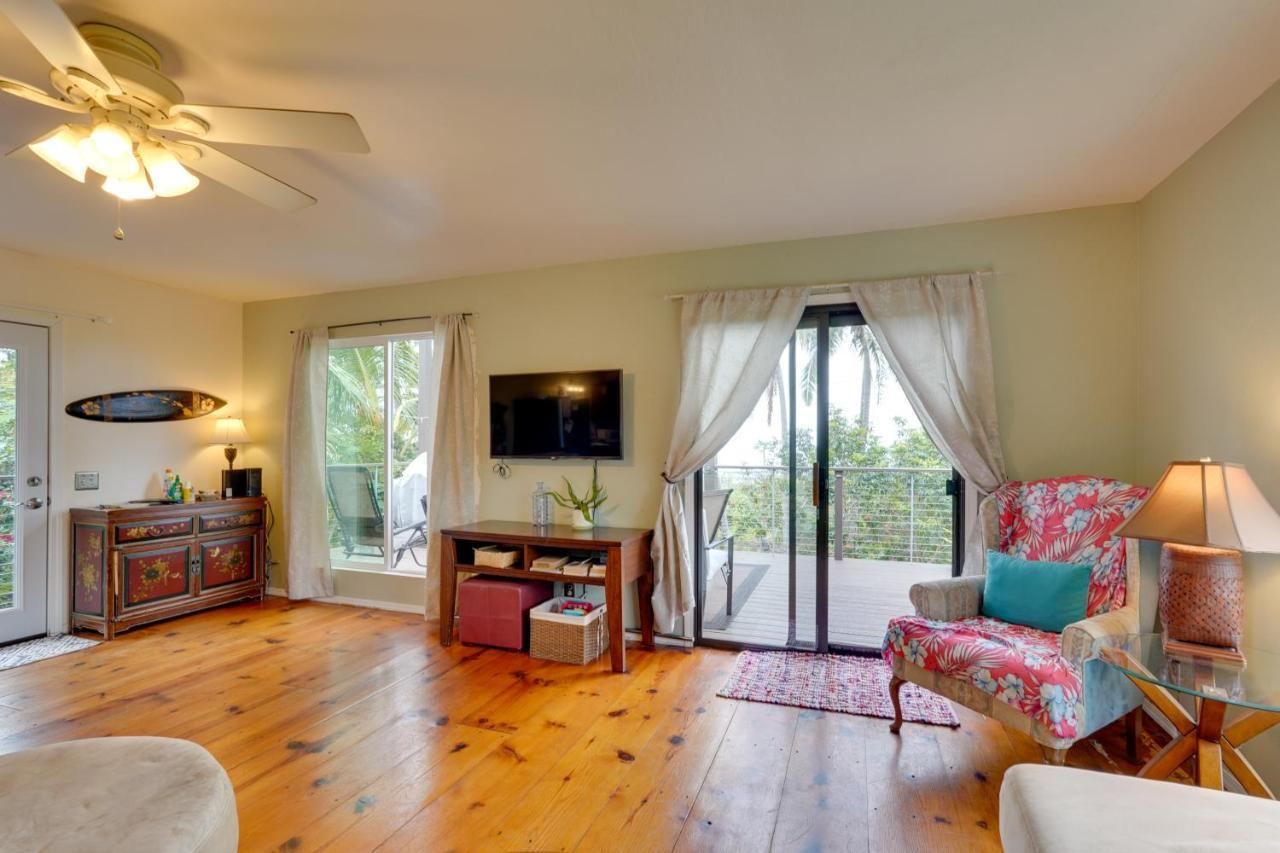 Breezy Kailua-Kona Bungalow With Lanai And Ocean View! Ngoại thất bức ảnh