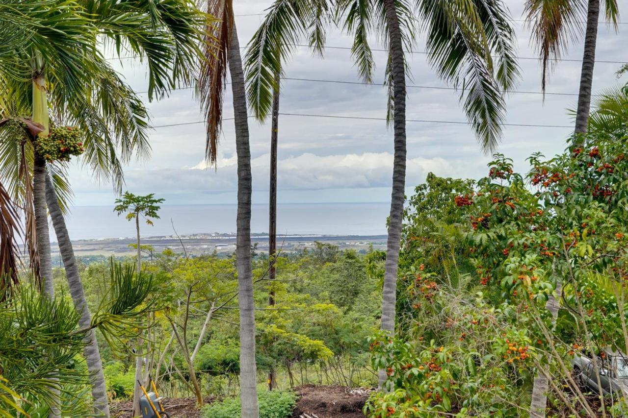 Breezy Kailua-Kona Bungalow With Lanai And Ocean View! Ngoại thất bức ảnh