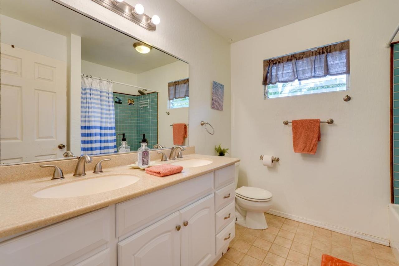 Breezy Kailua-Kona Bungalow With Lanai And Ocean View! Ngoại thất bức ảnh